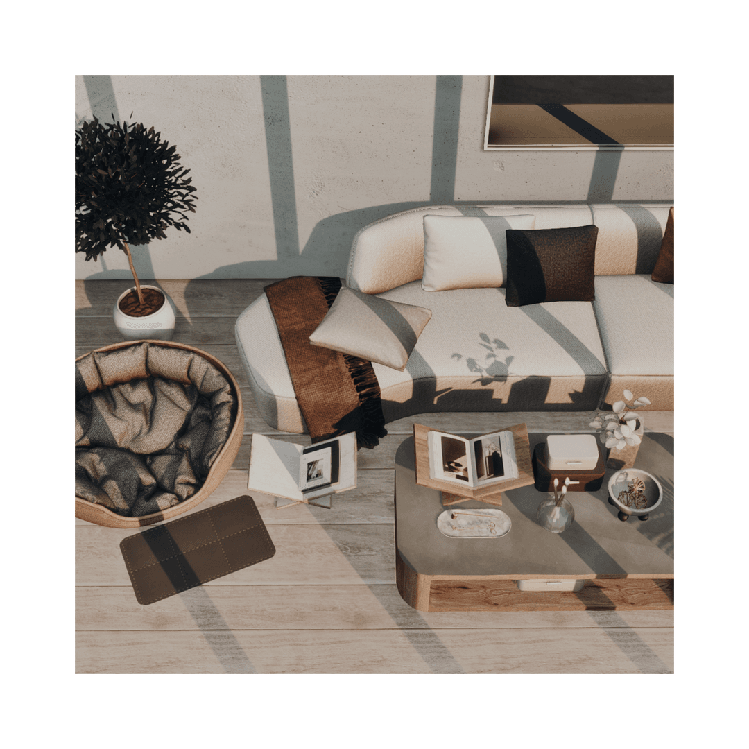 Галерея мода Набор декора Sandstone: Clutter #1